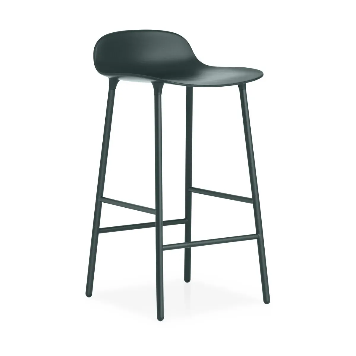 Tabouret de bar en acier et pp vert 65 cm Form - Normann Copenhagen