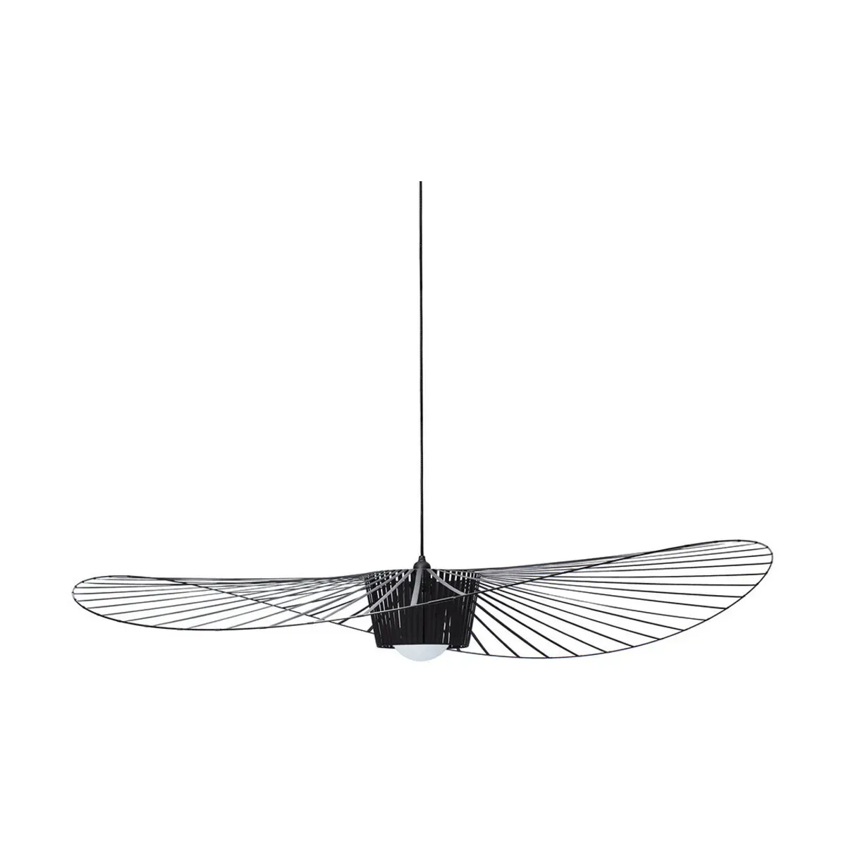 Suspension en acier noir 140cm Vertigo - Petite Friture