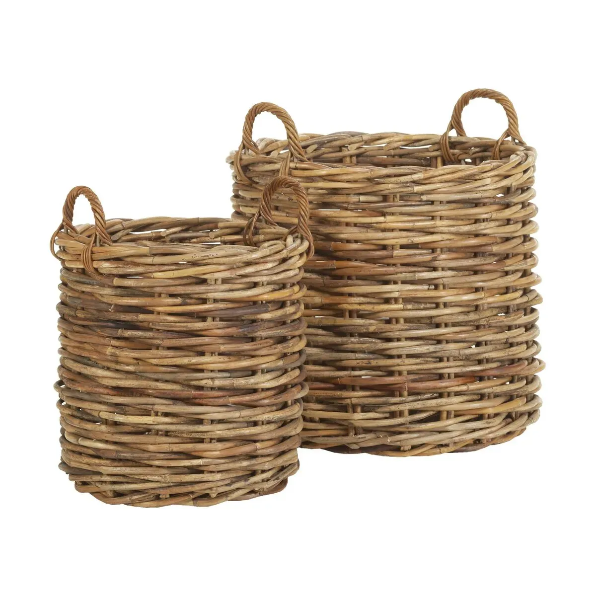 2 Paniers en rotin Maxi-Weave - KOK