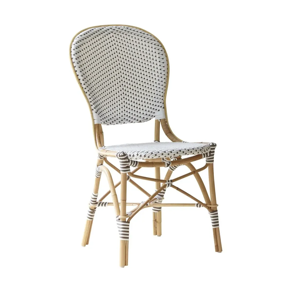Chaise de bistrot blanche Isabelle - Sika Design