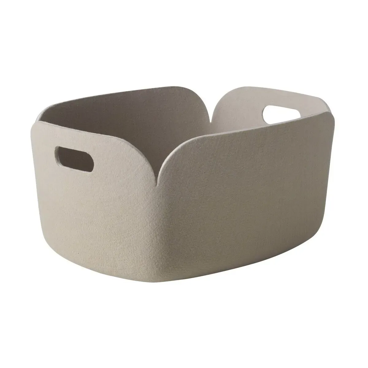 Panier de rangement recyclé sable Restore - Muuto