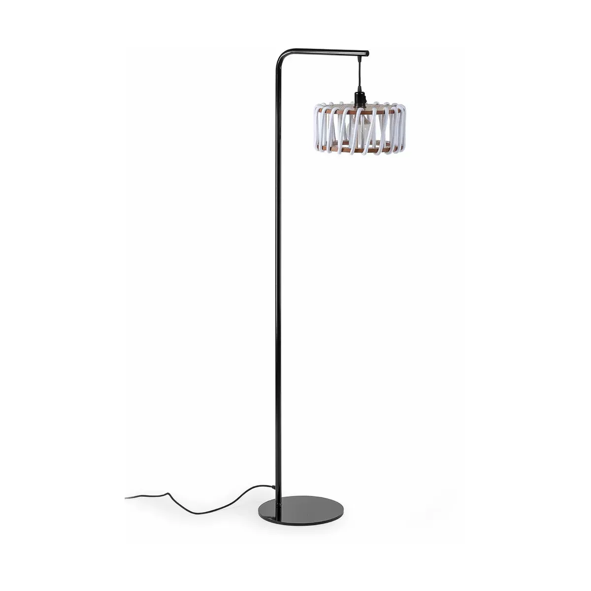Lampadaire noir et blanc 30 cm Macaron - EMKO
