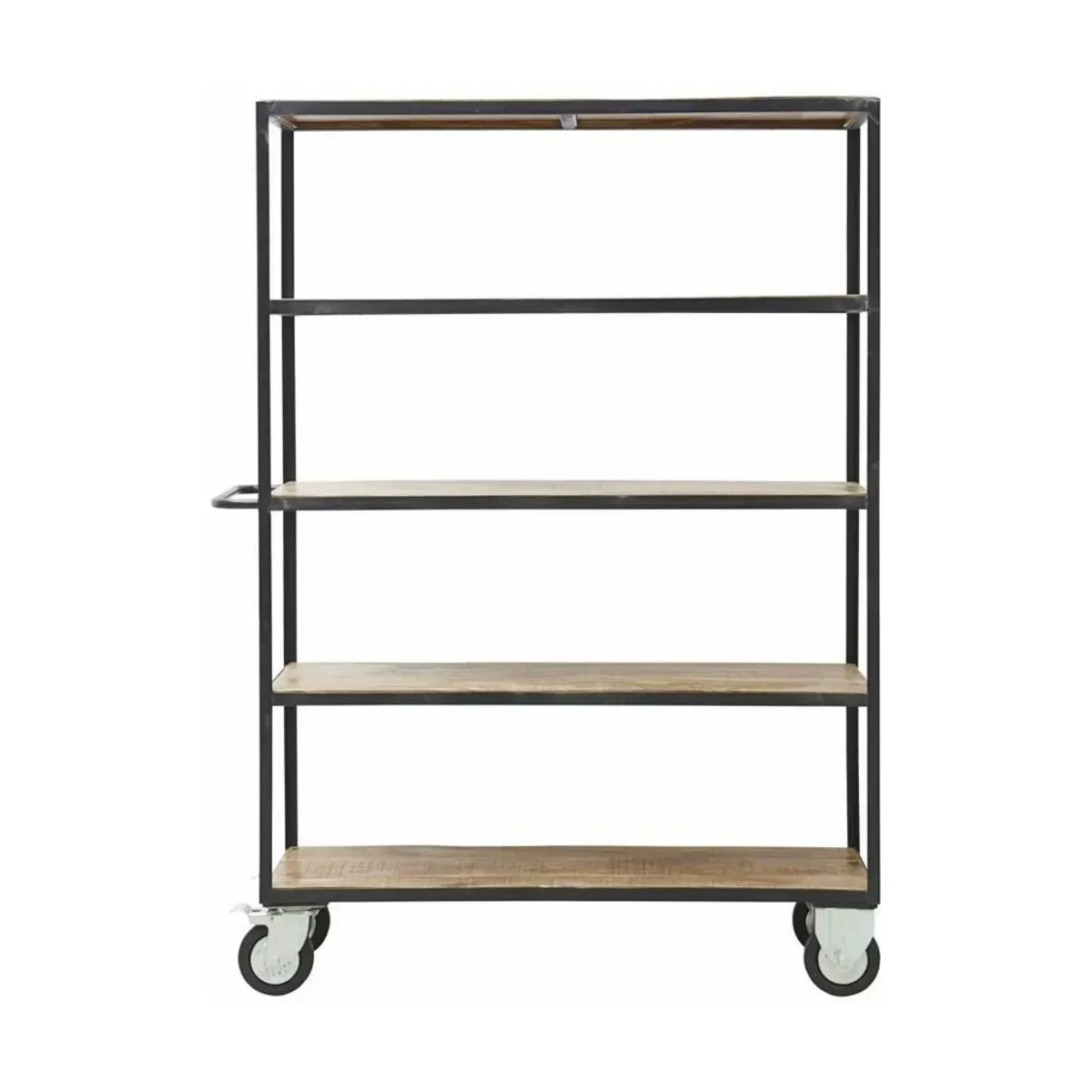 Desserte en bois de manguier quatre étages Wheels - House Doctor