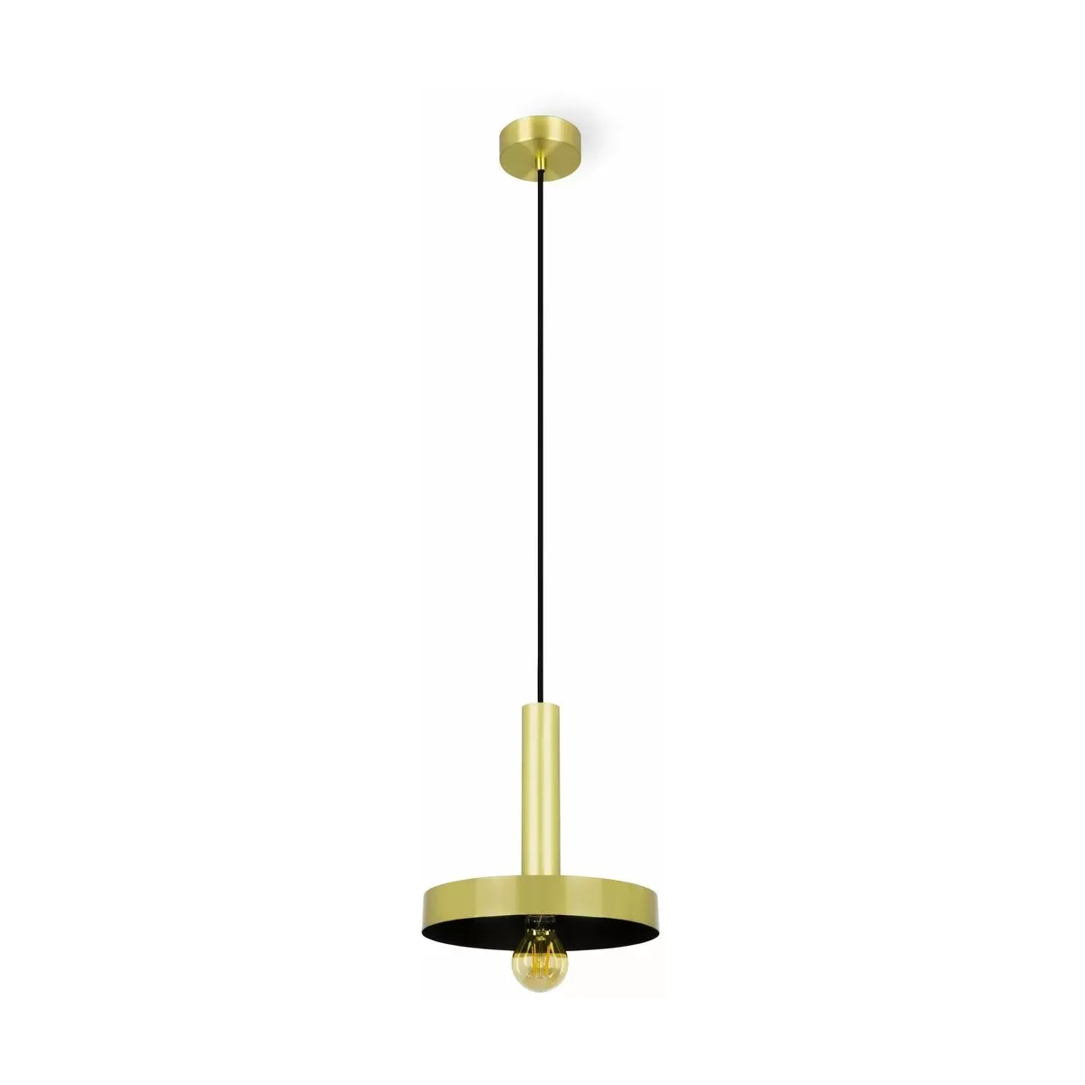 Suspension en aluminium or et noir Whizz - Faro Barcelona