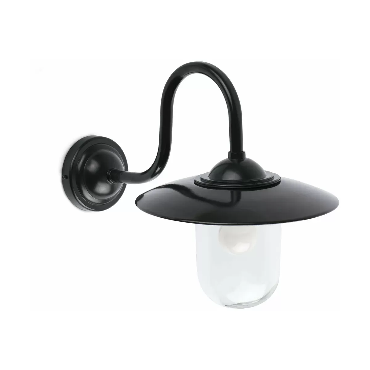 Applique en métal noir Hudson - Faro Barcelona