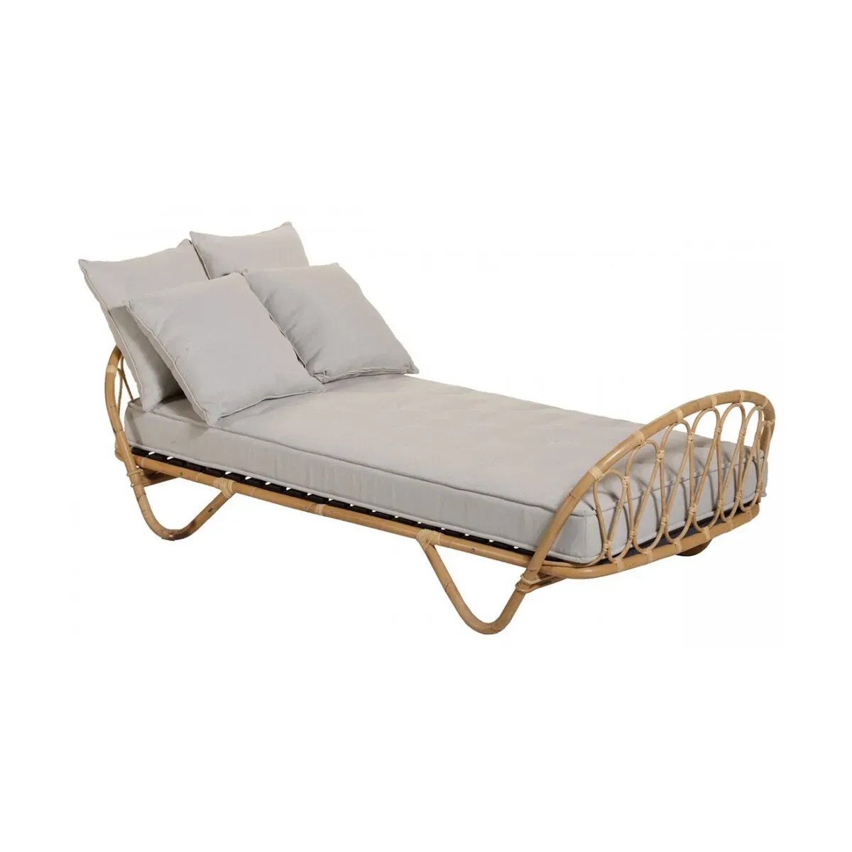 Lit en rotin naturel Corbeille - KOK