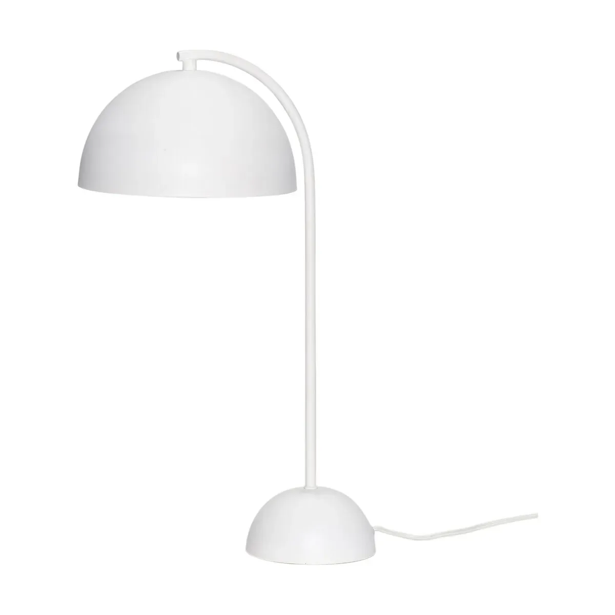 Lampe à poser en métal blanche 48 x 23 cm - Hübsch