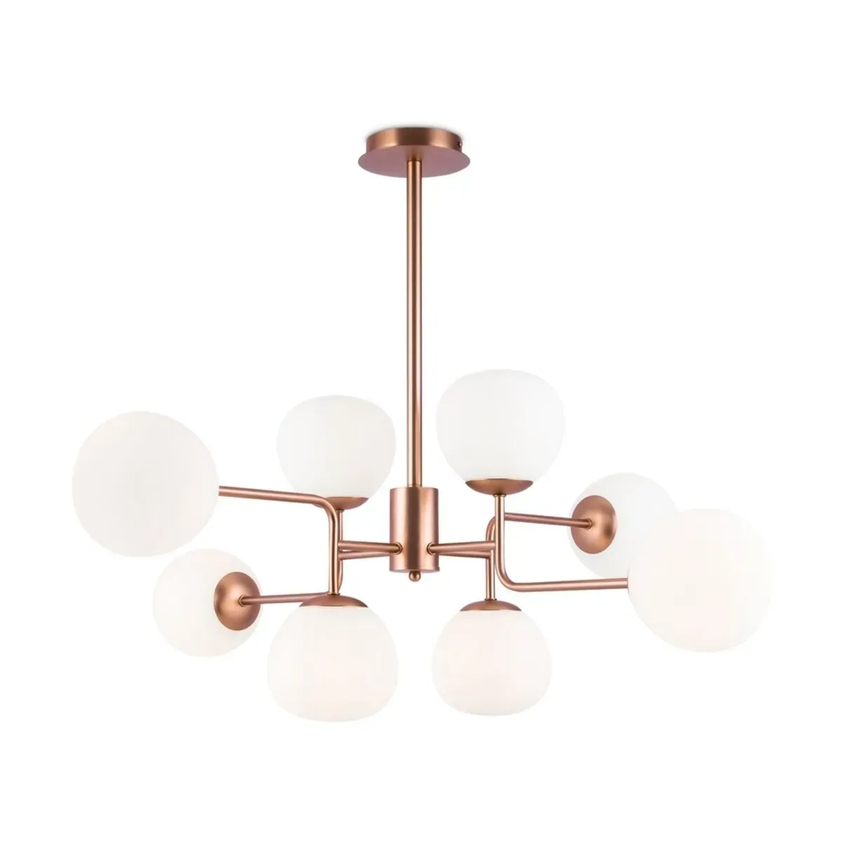 Lustre en métal cuivré Erich - Maytoni