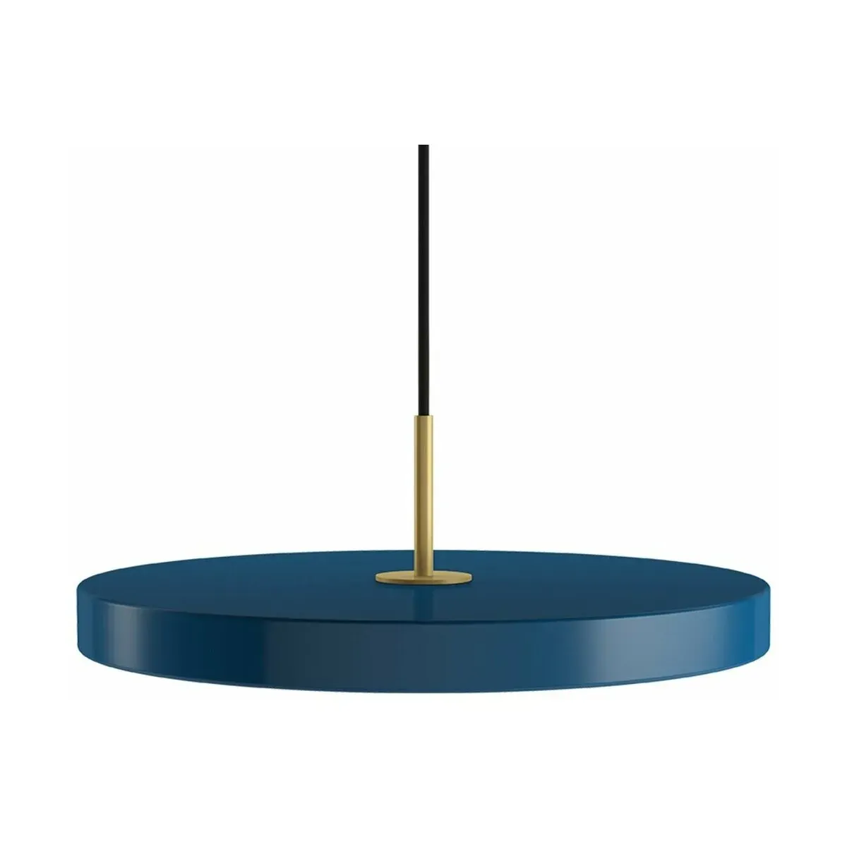 Suspension bleu pétrole LED Asteria - UMAGE