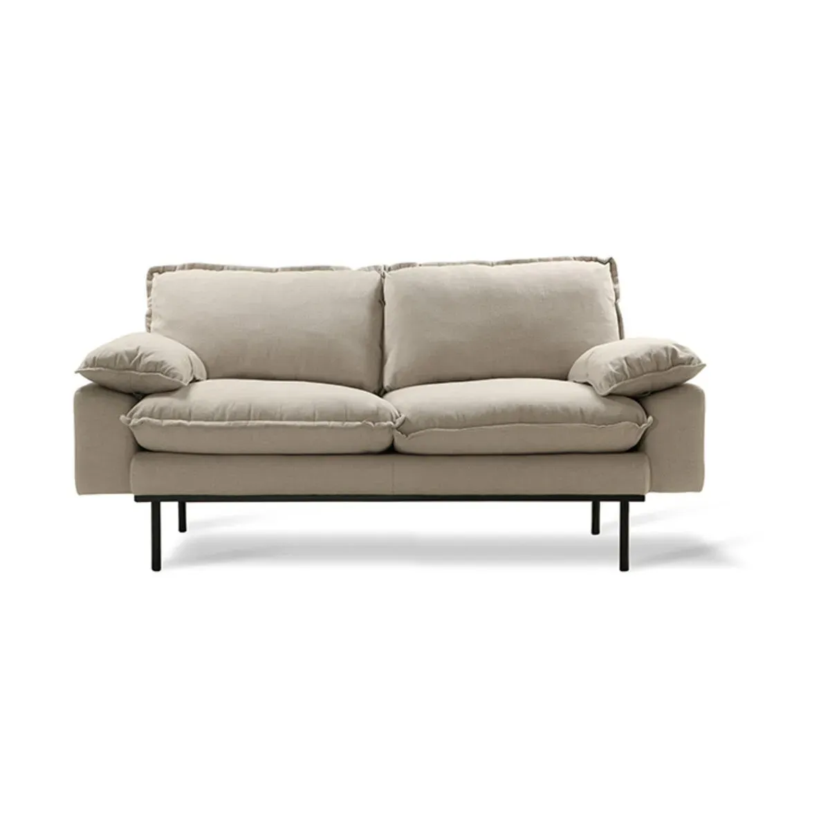 Canapé 2 places beige Retro - HKliving