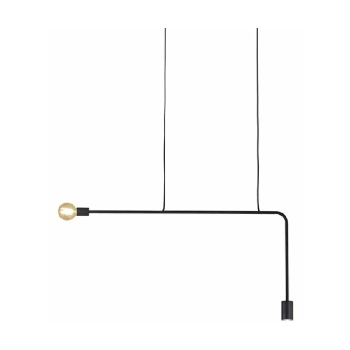 Suspension en métal noir spot 110 x 67 cm Spot - Serax