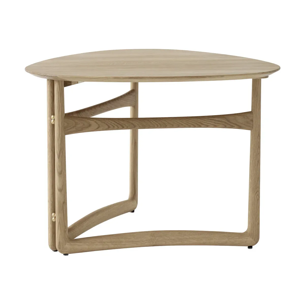 Table d'appoint pliable en bois naturel Drop Leaf - &tradition
