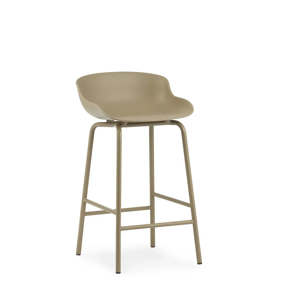 Tabouret de bar en acier et pp sand 65 cm Hyg - Normann Copenhagen