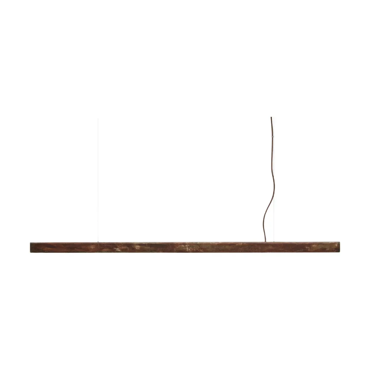 Suspension 100 cm en acier rouillé I Model - Anour