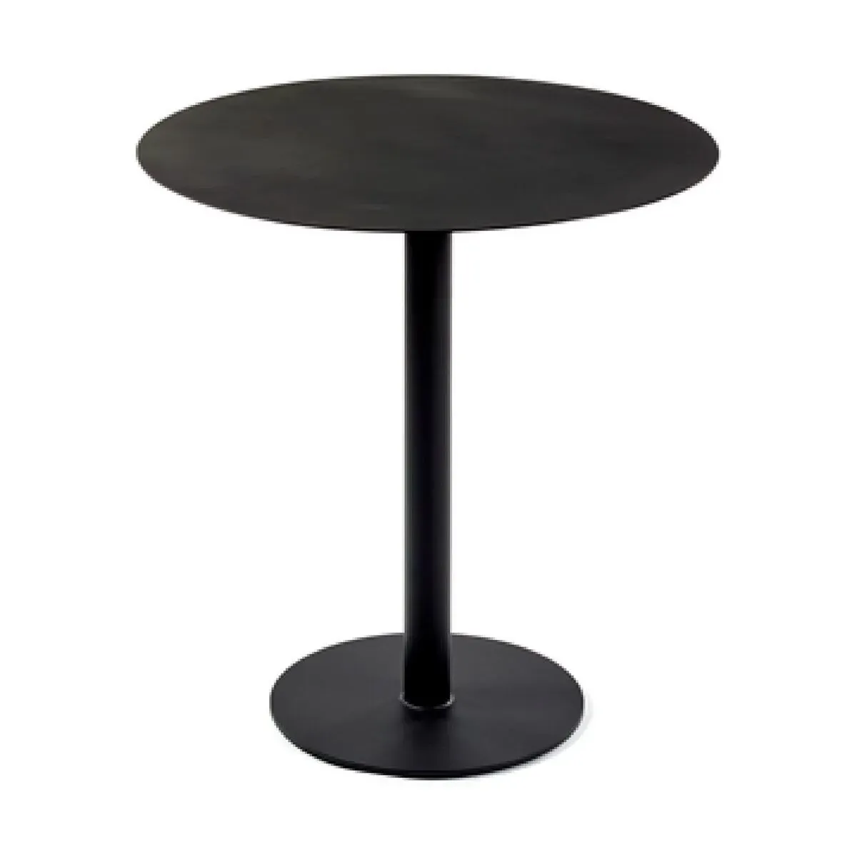 Table de Bistrot noire ronde 70 cm - Serax