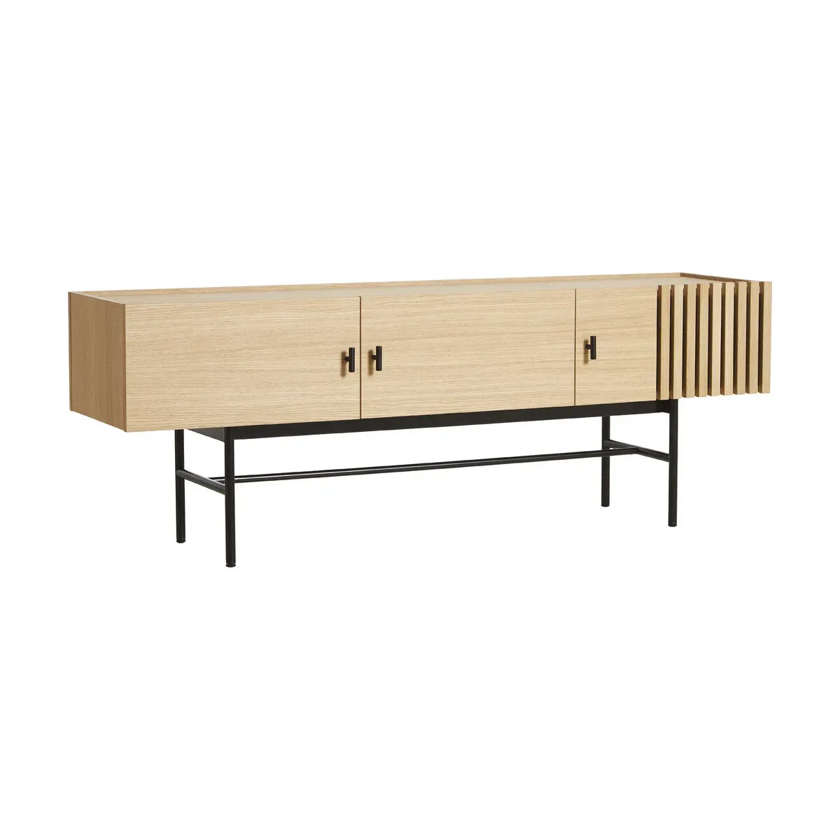 Meuble TV en chêne design 150 cm Array - Woud