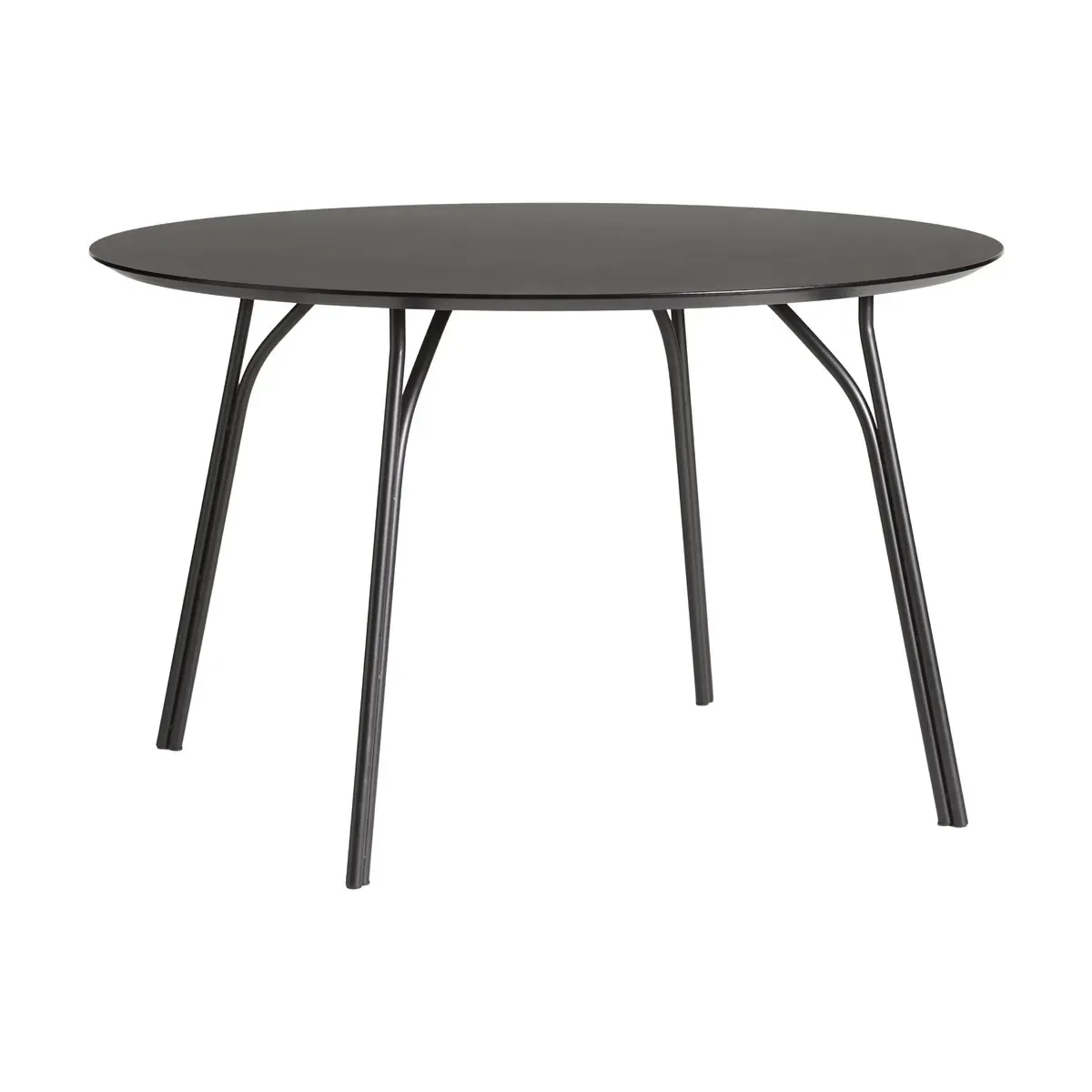 Table ronde noire 120 cm Tree - Woud