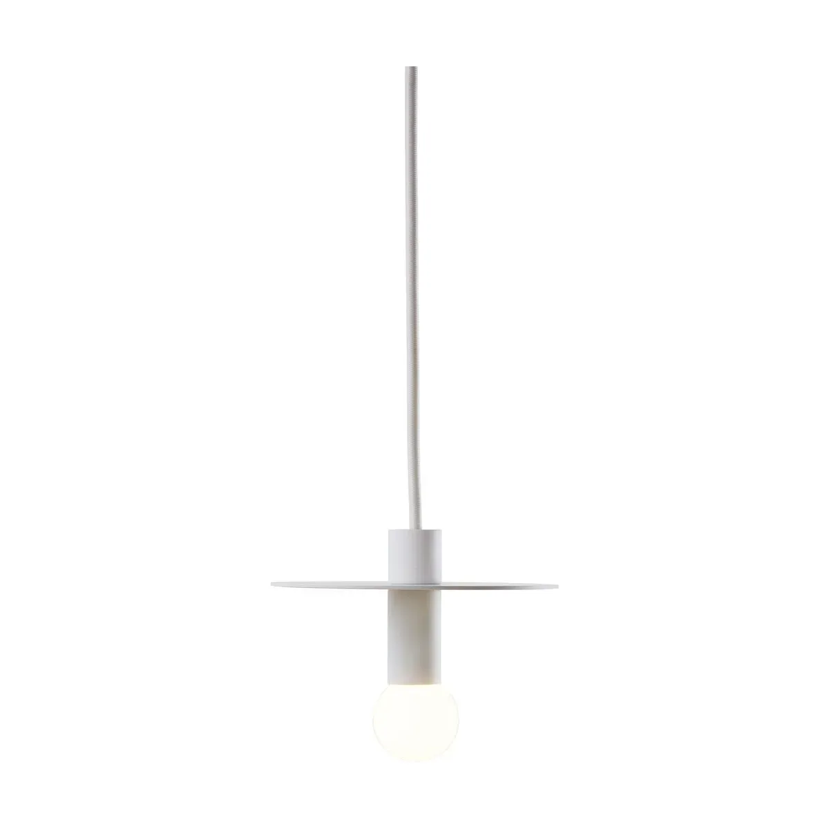Suspension en acier blanc Dot - Lambert & Fils