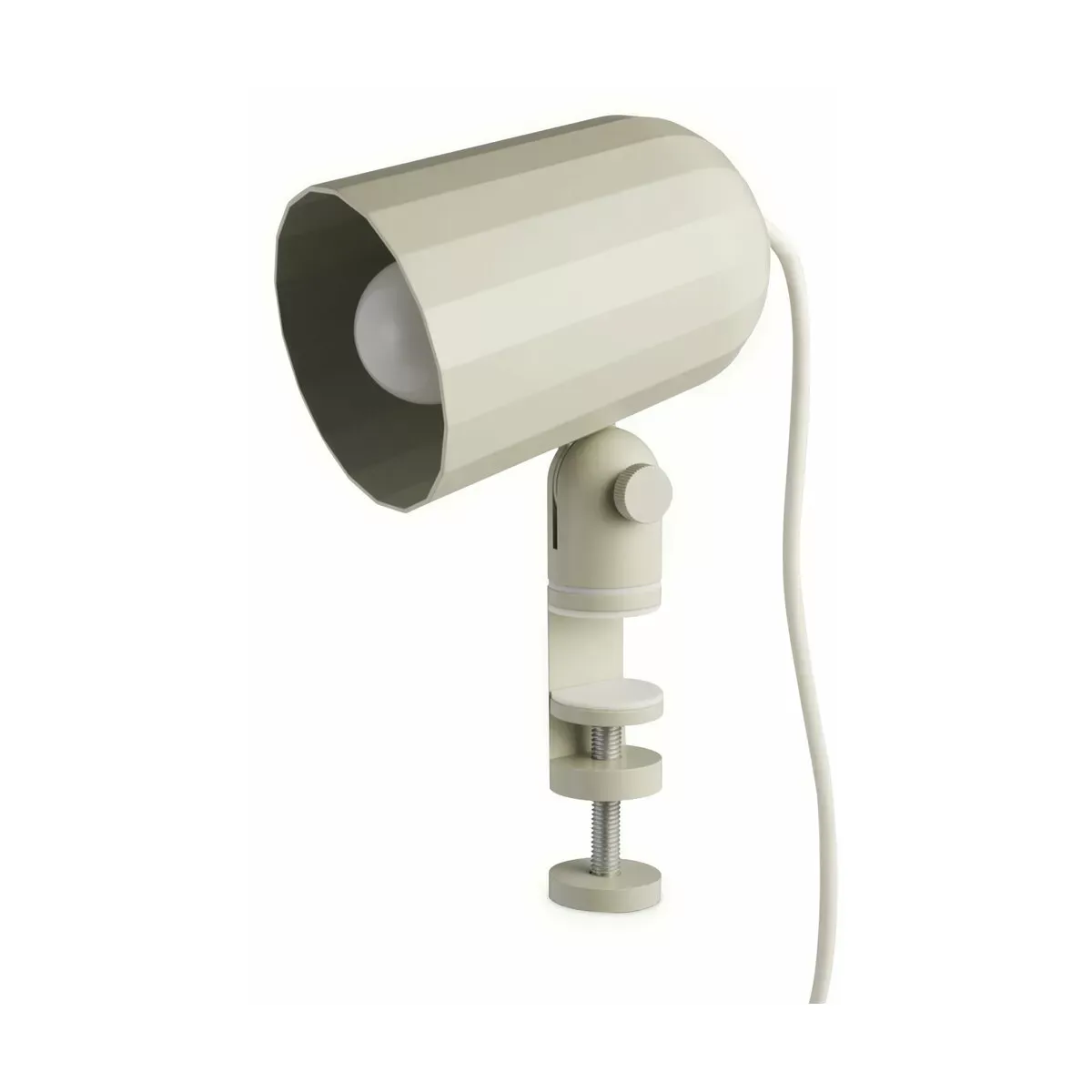 Applique à pince gris clair Noc - HAY