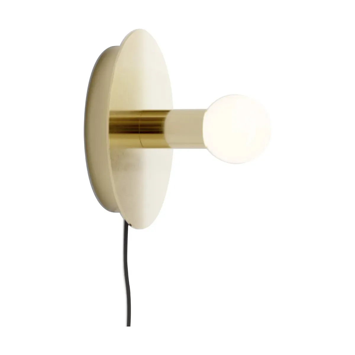 Applique avec prise en laiton Dot - Lambert & Fils