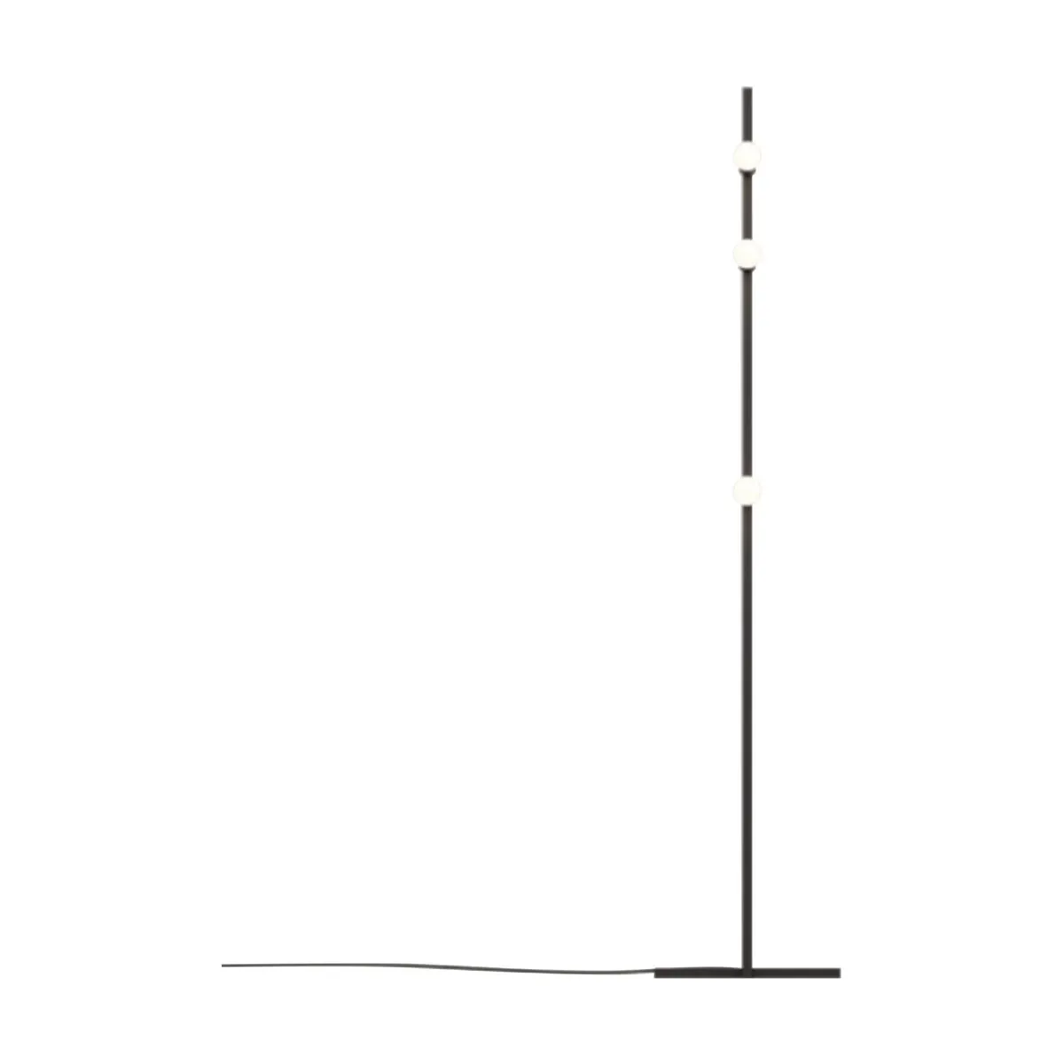 Lampadaire en acier noir Dot - Lambert & Fils