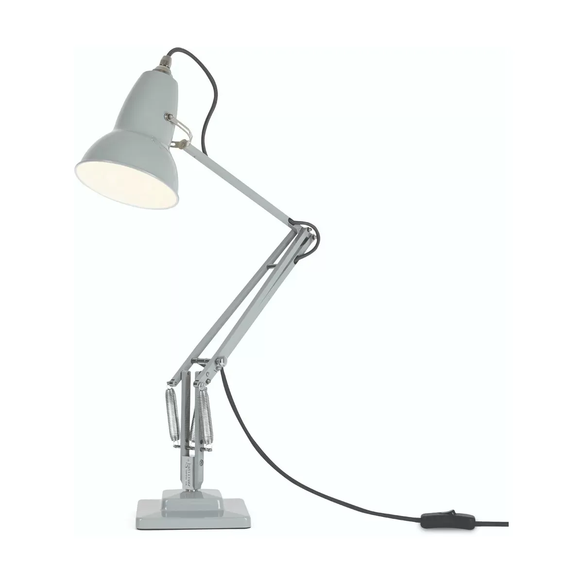 Lampe de bureau en aluminium grise 31 x 48 cm Original 1227 - Anglepoise