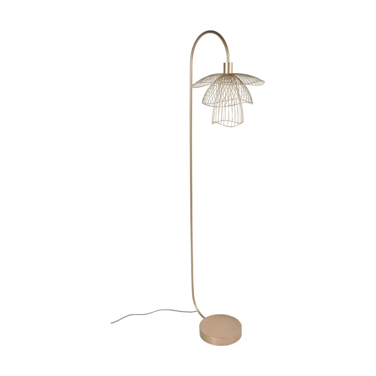 Lampadaire champagne Papillon - Forestier