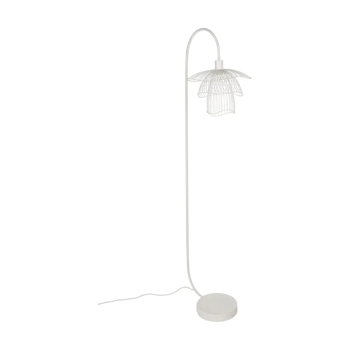 Lampadaire blanc Papillon - Forestier