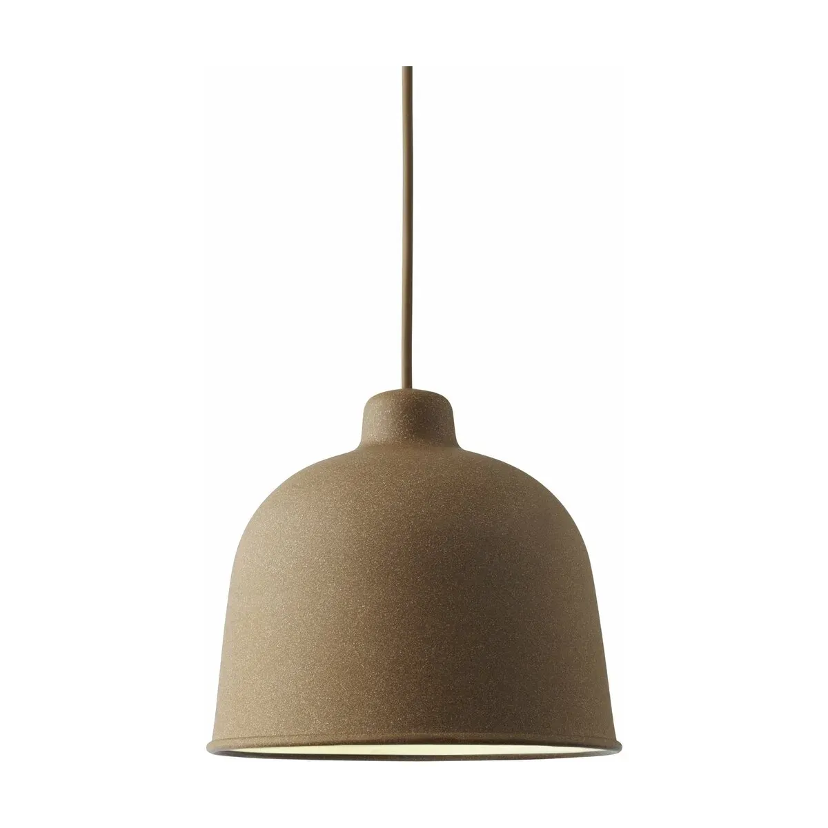 Suspension LED en fibre de bambou Grain - Muuto