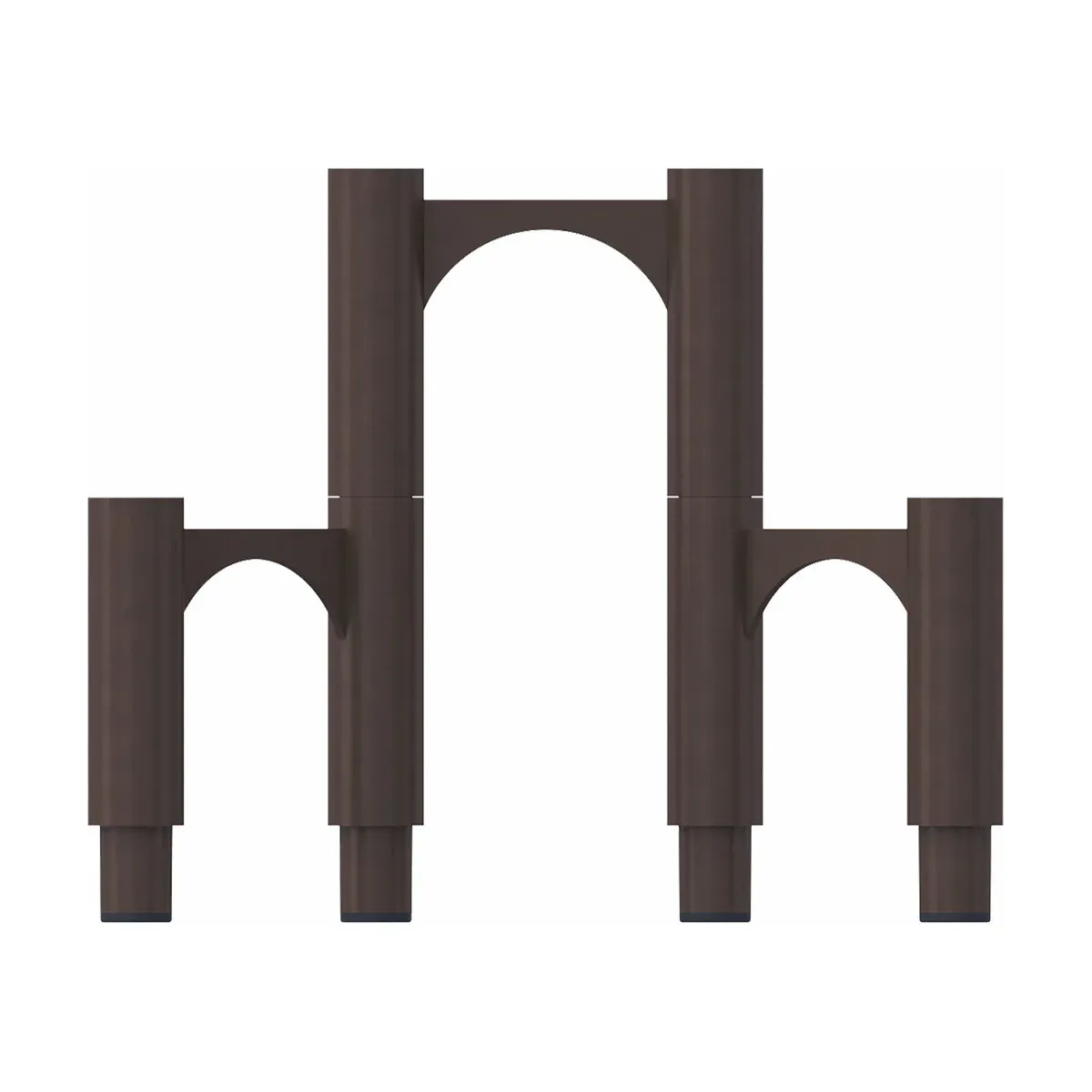 Bougeoir marron Compono - AYTM