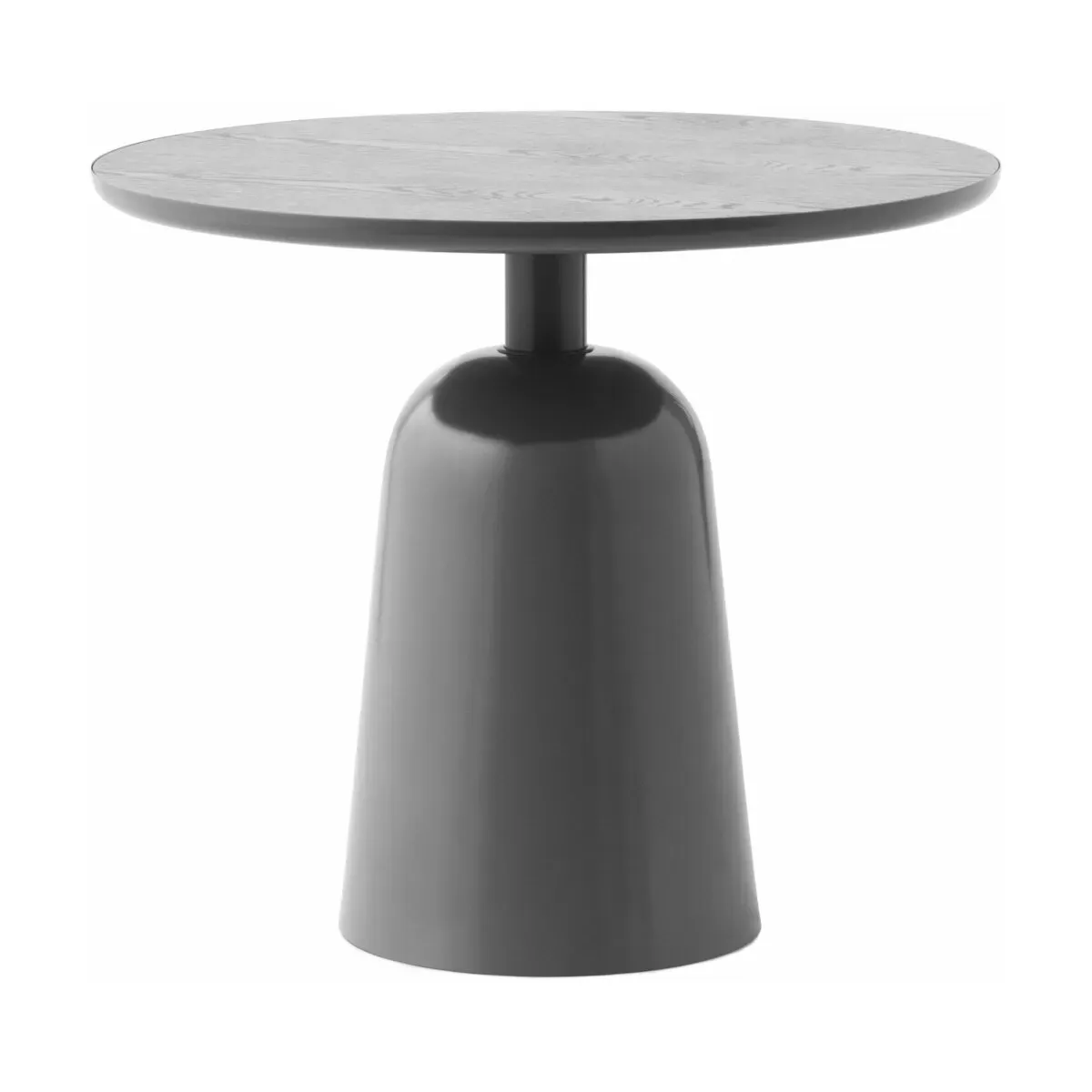 Table basse en acier grise Turn table Grey - Normann Copenhagen