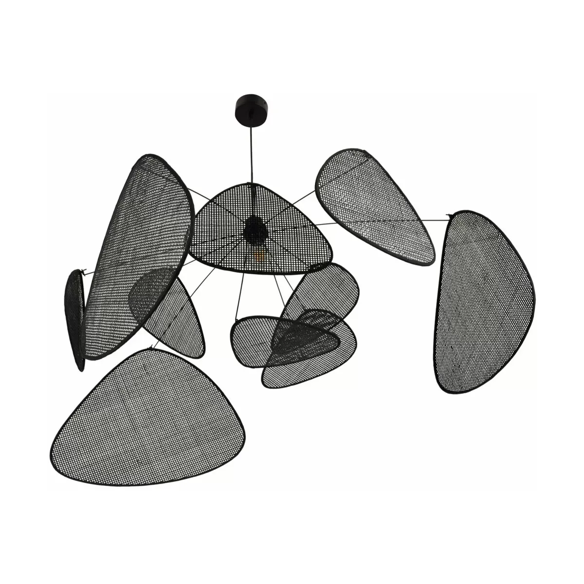 Suspension en cannage noir 110 cm Screen - Market set