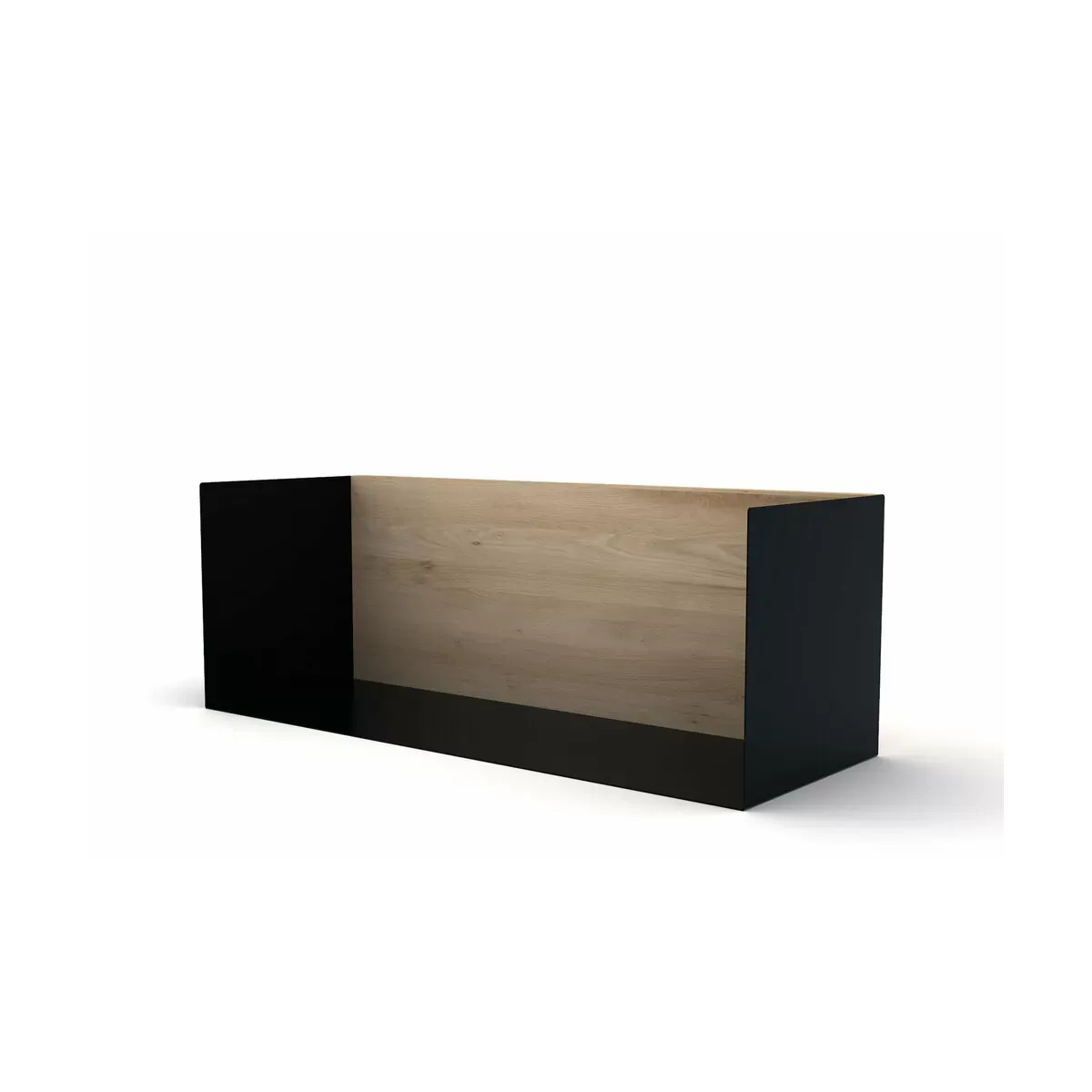 Etagère murale en chêne noire M - Ethnicraft Accessories