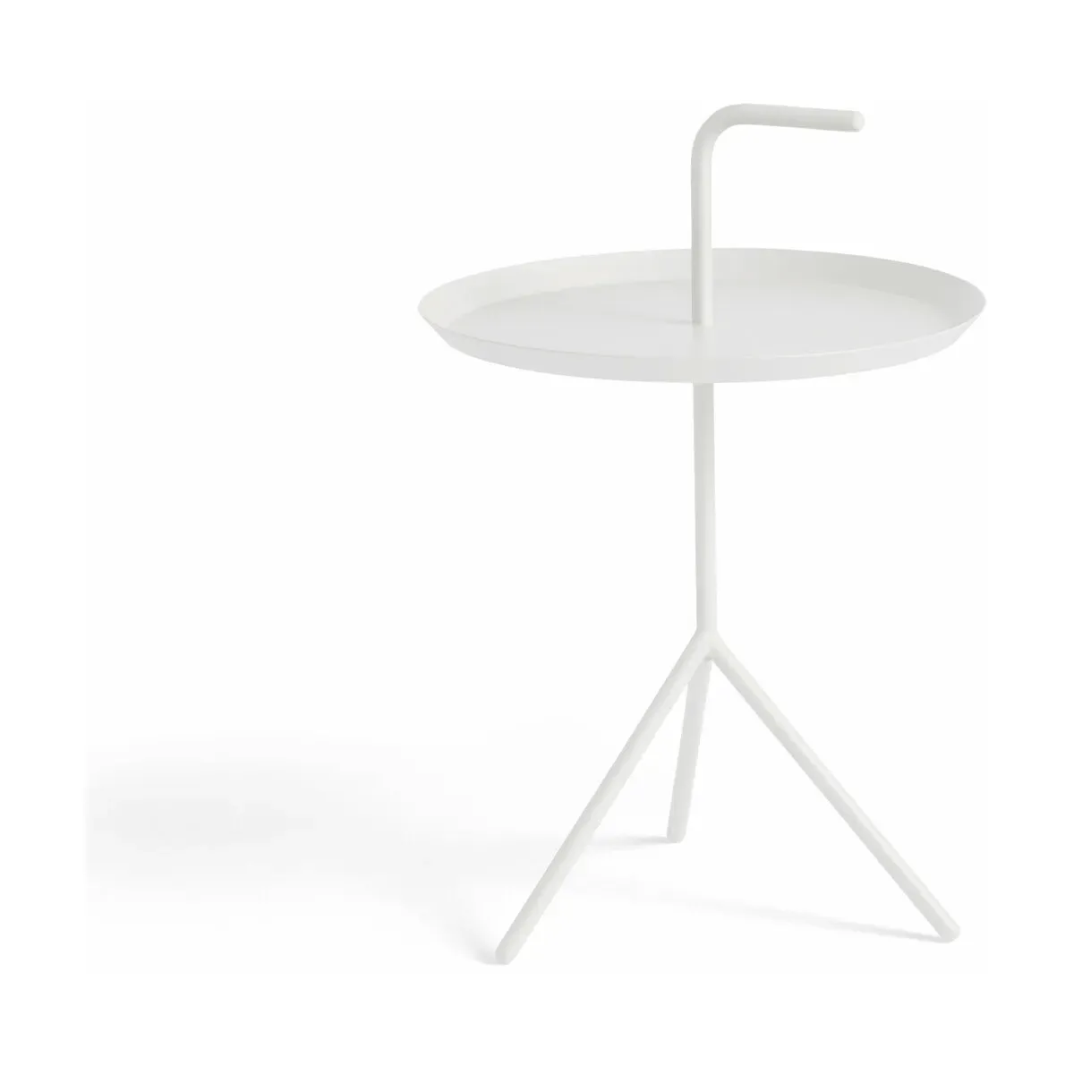 Table d'appoint en métal blanc DLM - HAY