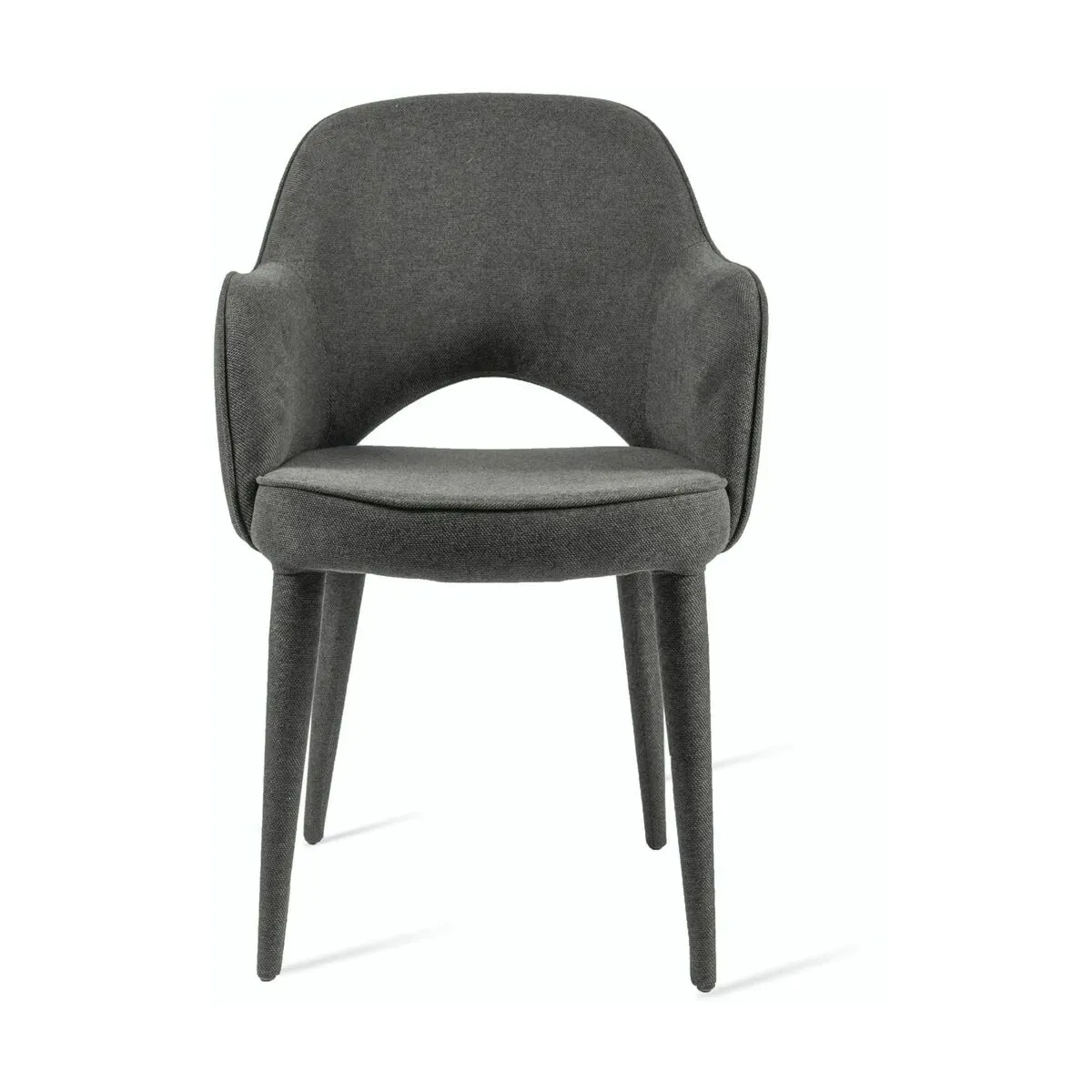 Chaise en tissu gris Cosy - Pols Potten