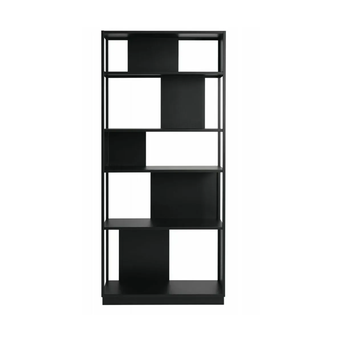 Bibliothèque en métal noir 90 cm Arlequin - Resistub