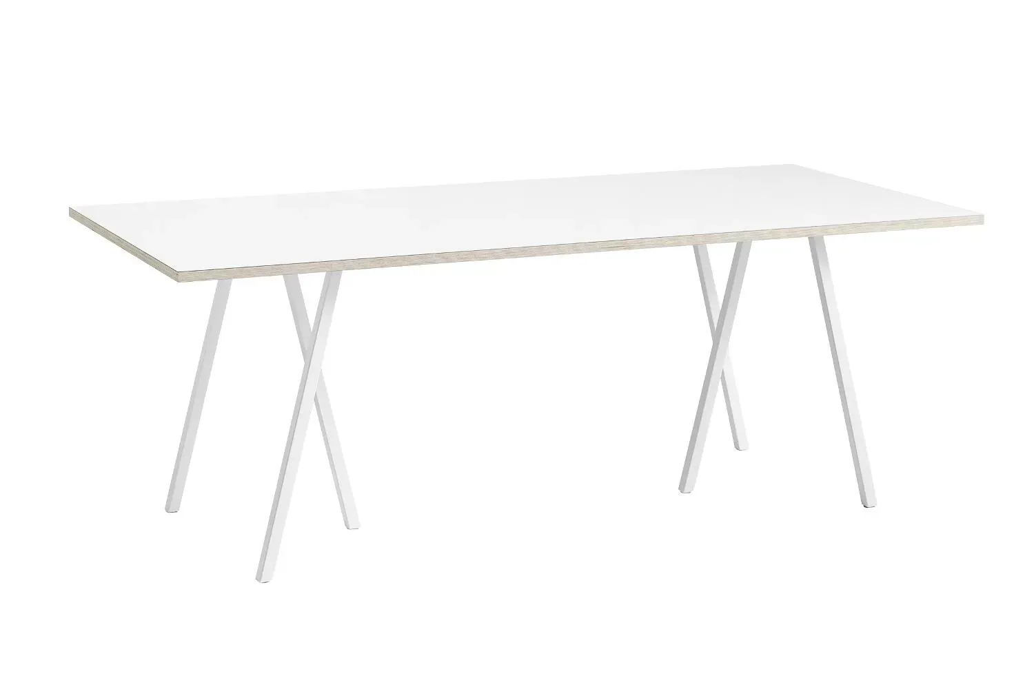 HAY Table Loop Stand - M - blanc