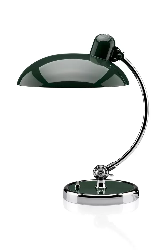 Fritz Hansen Lampe de table Kaiser Idell 6631-T - vert foncé