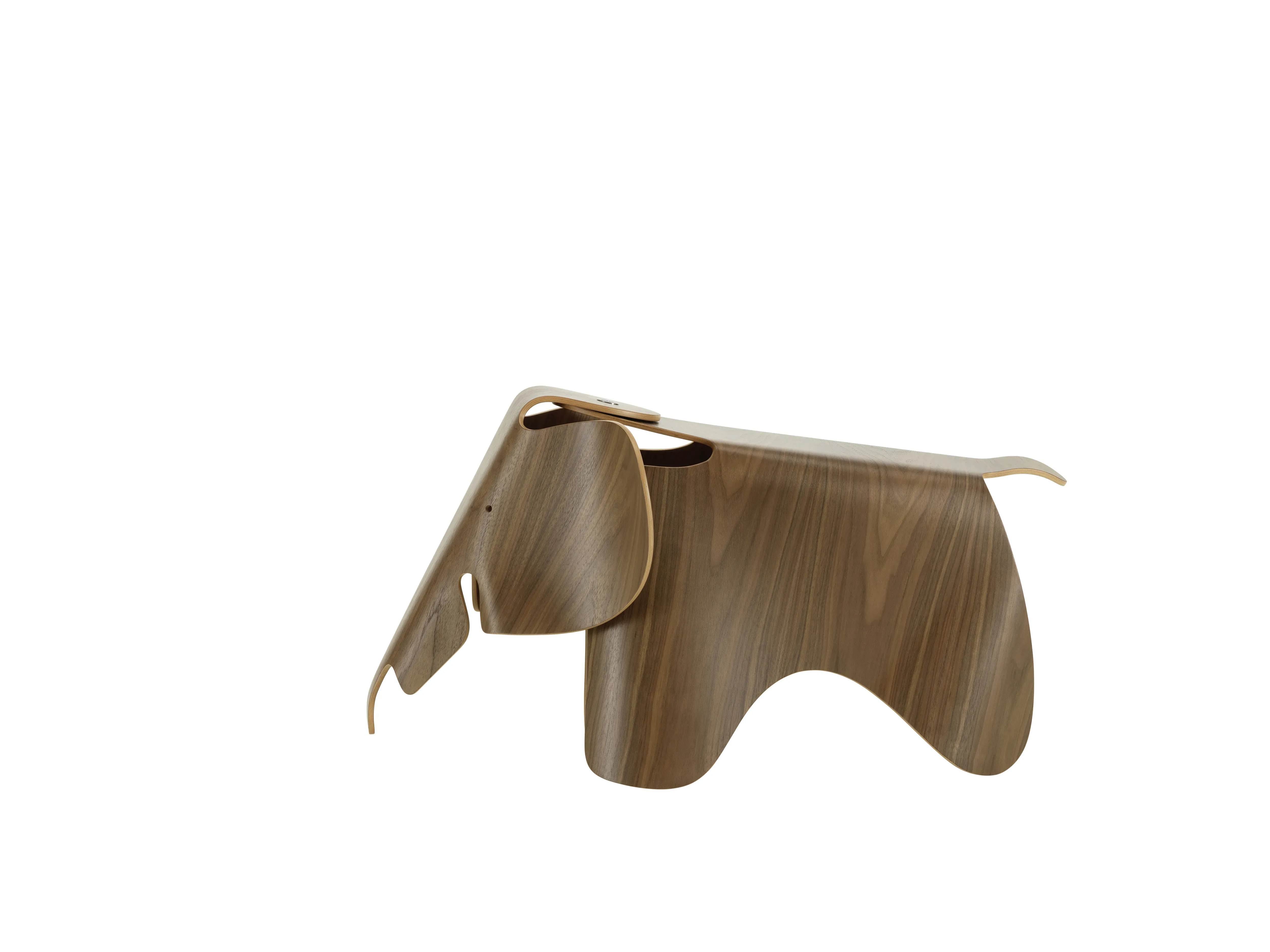 Vitra Eames Elephant Plywood - noyer naturel