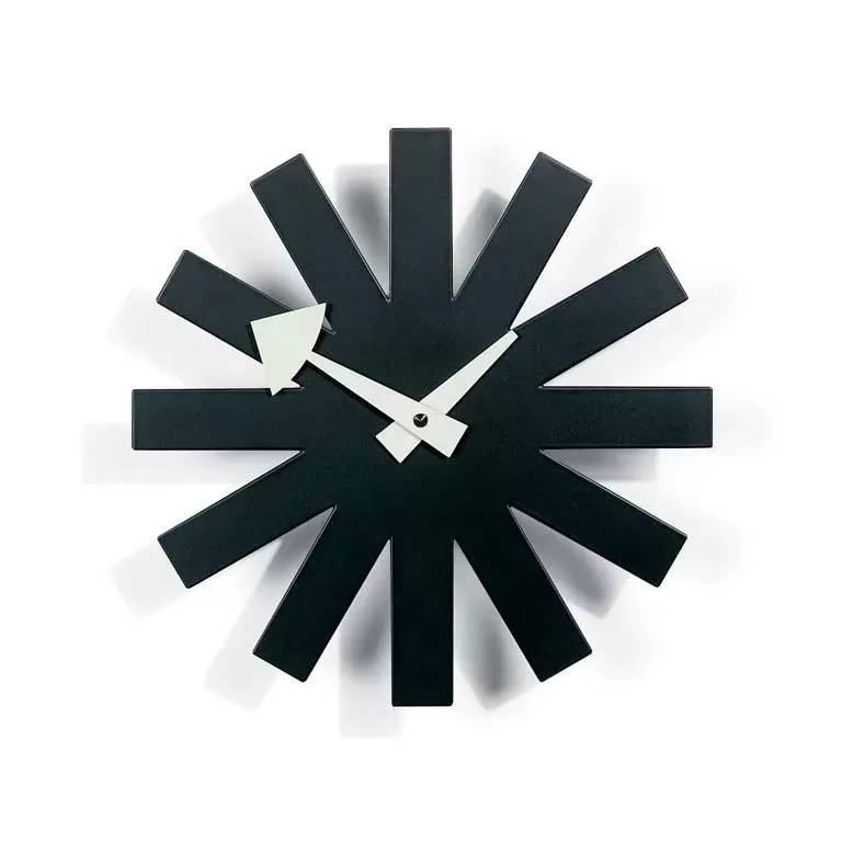 Vitra Horloge Asterisk - noir
