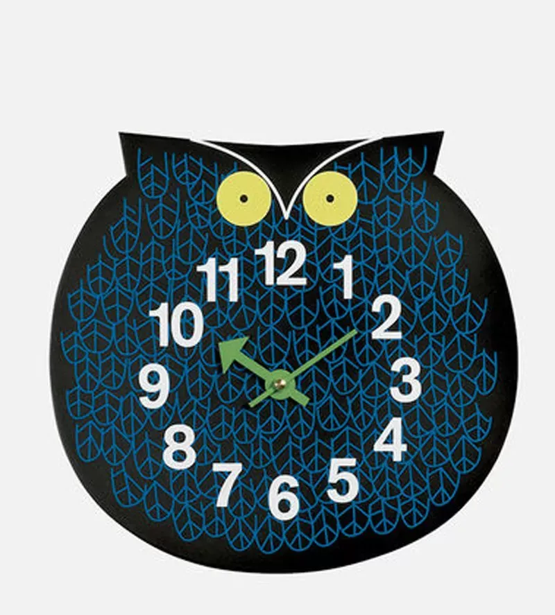 Vitra Horloge Zootimer - chouette