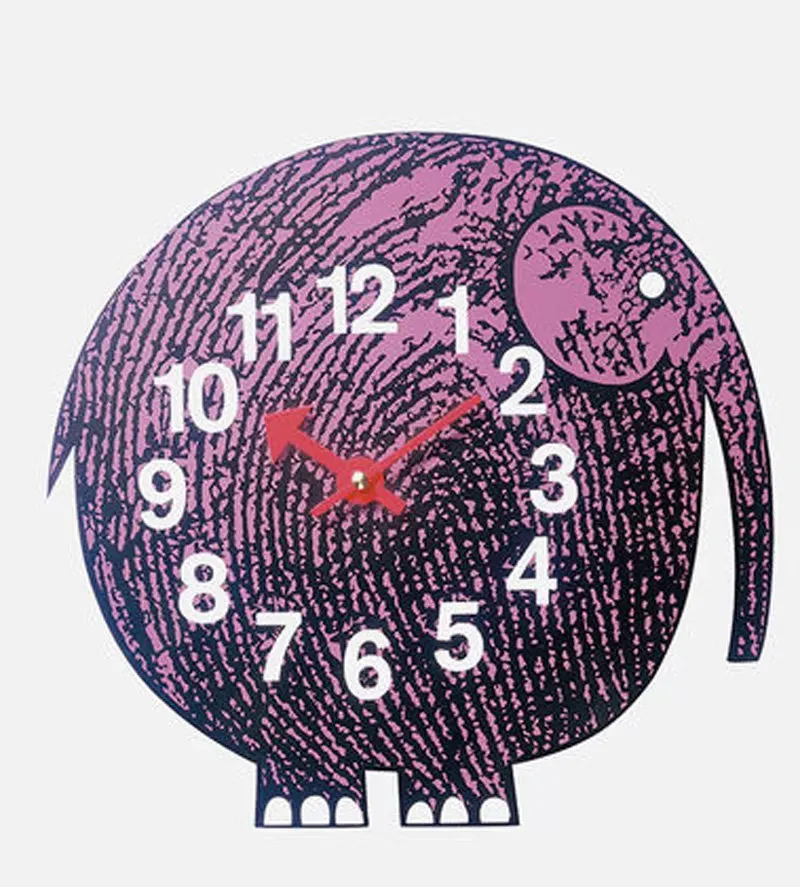 Vitra Horloge Zootimer - éléphant