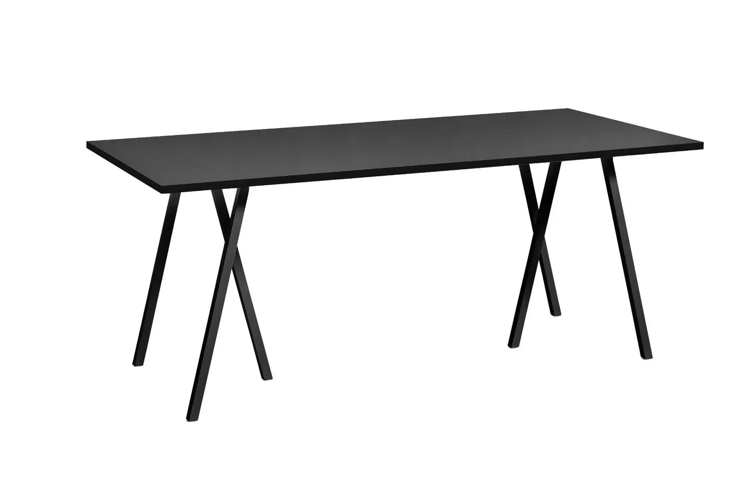 HAY Table Loop Stand - S - noir