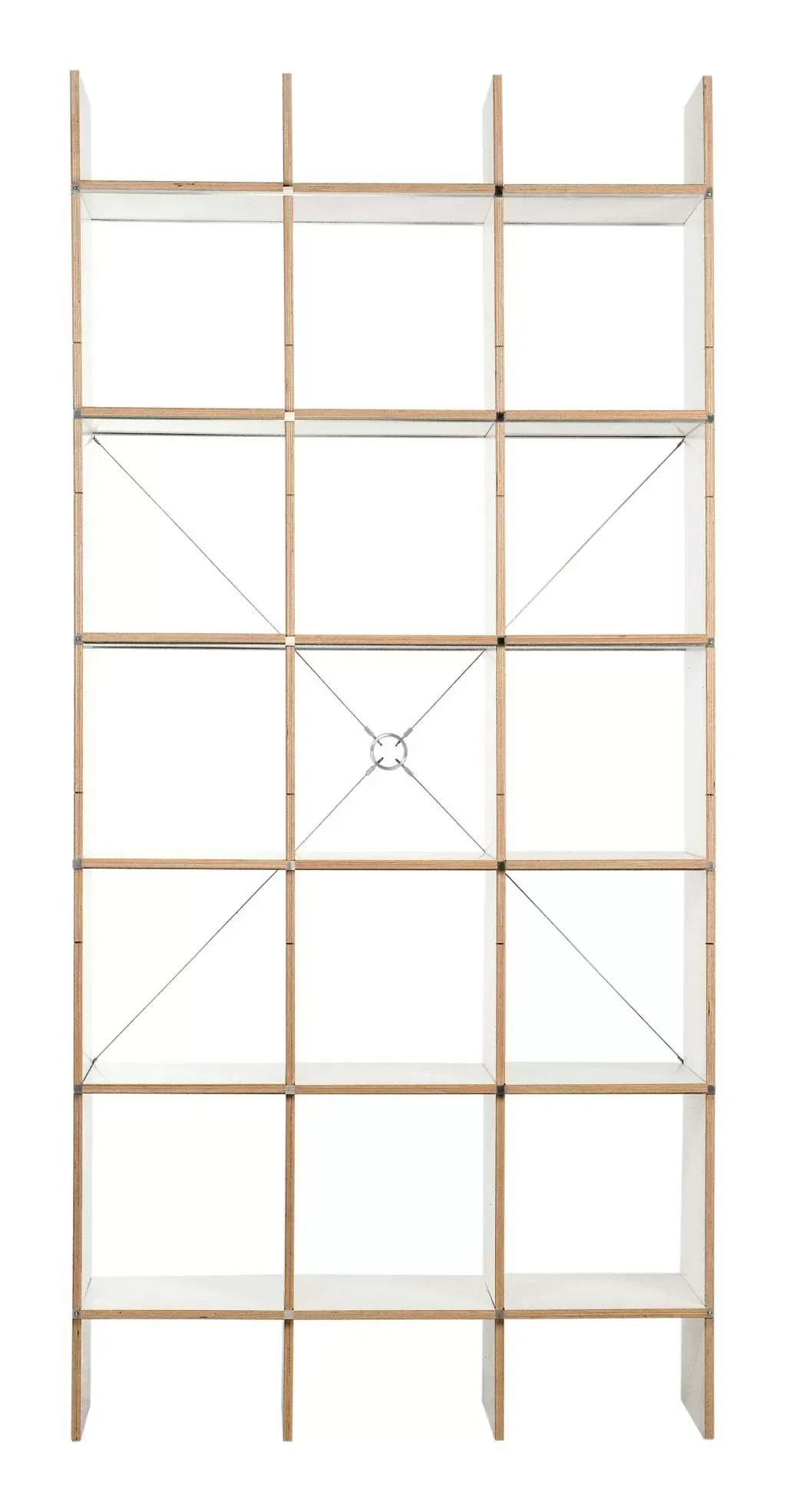 Moormann Système d'étagères FNP S - blanc (MDF) - MDF