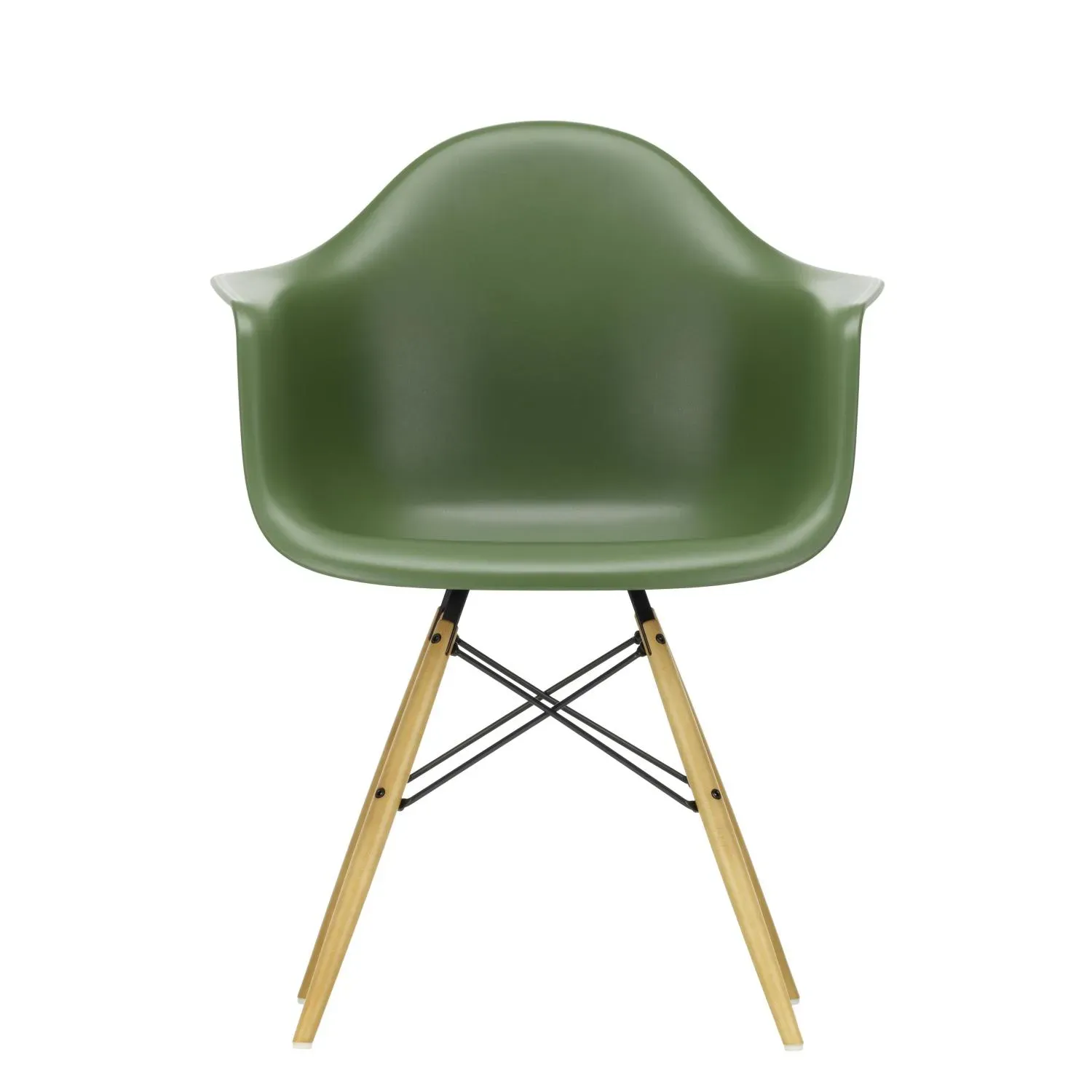 Vitra DAW Eames Plastic Armchair - forest RE - érable jaune