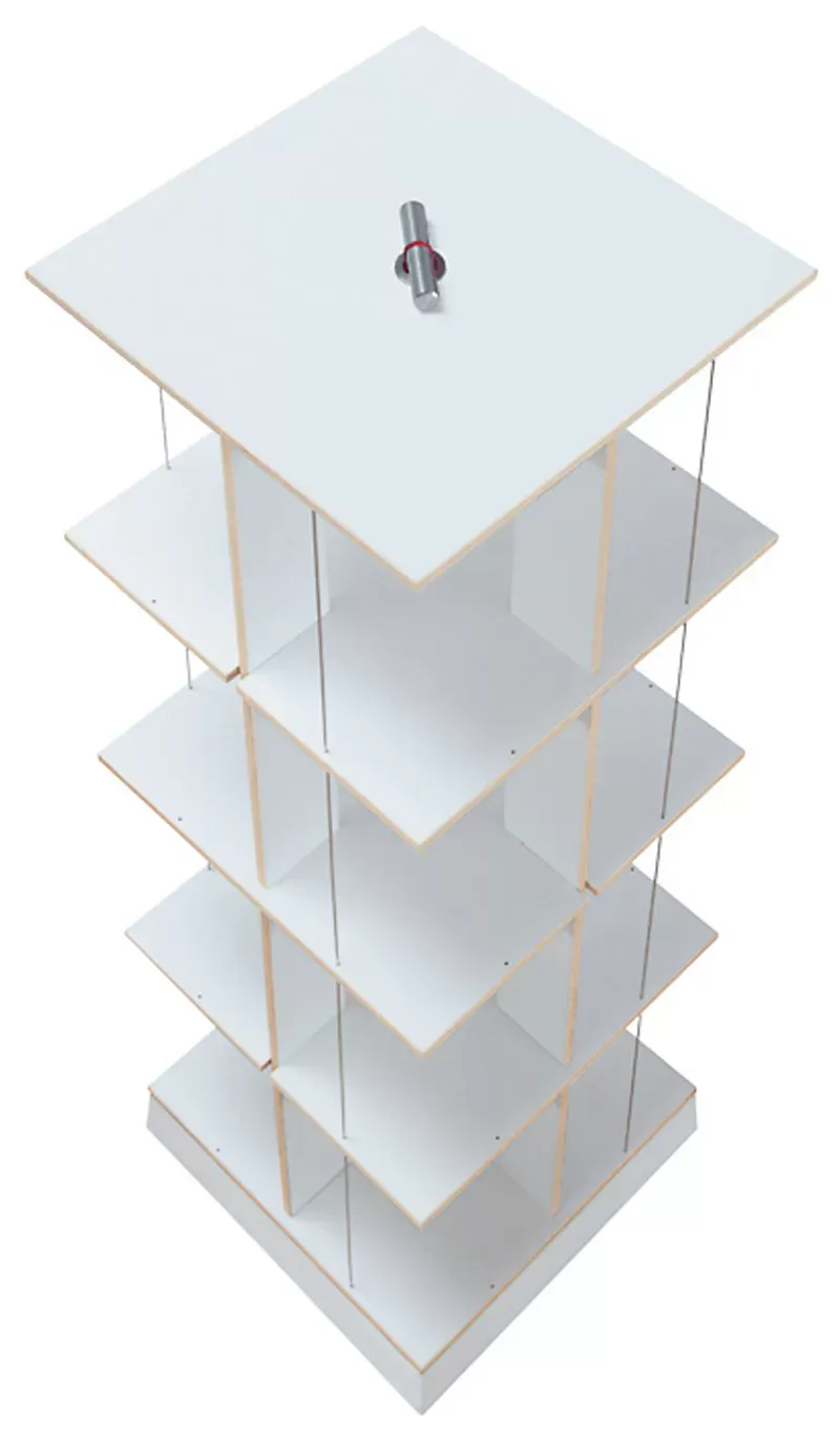 Moormann Tour à livres Buchstabler- M - blanc (FU) - M