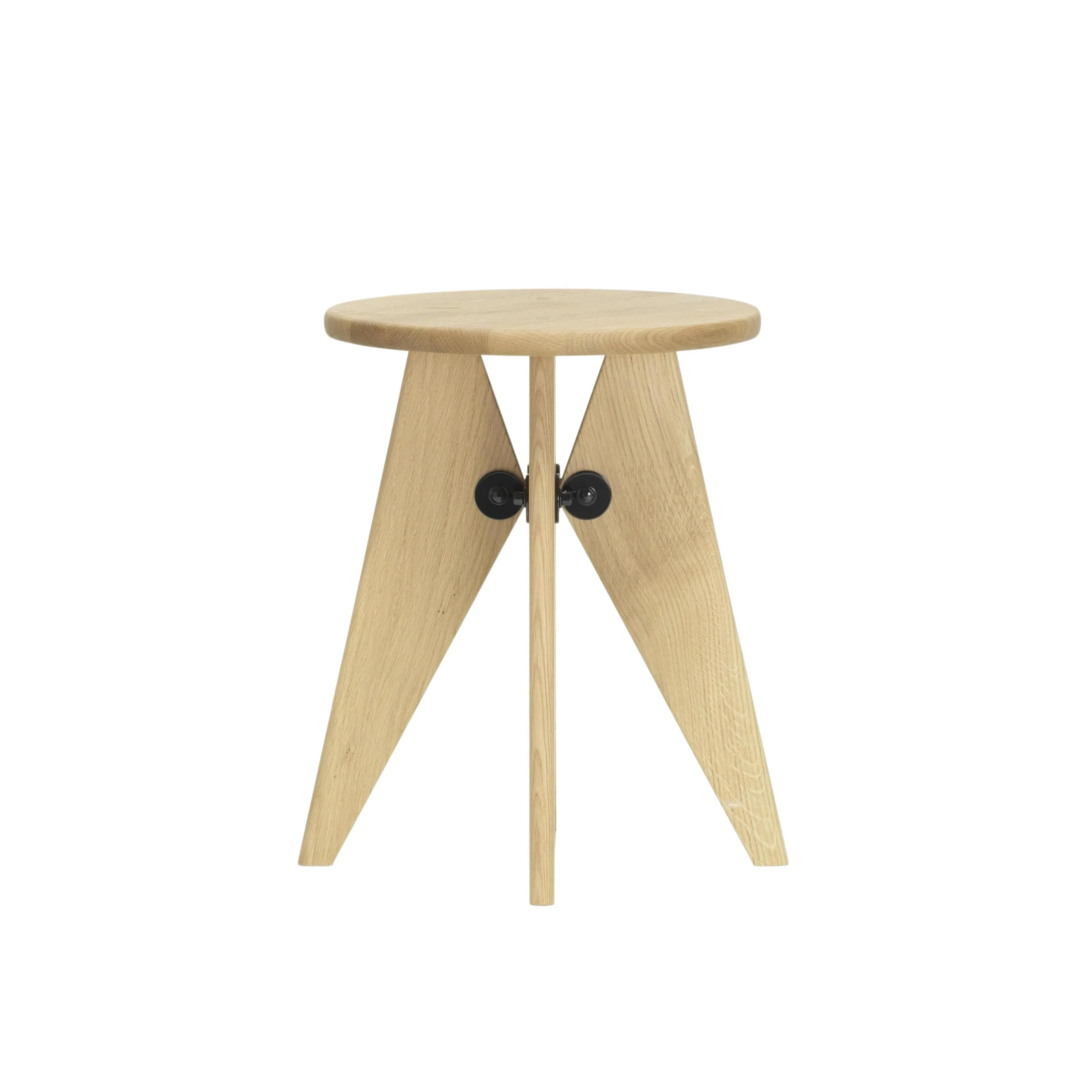Vitra Tabouret Bois - Chêne massif huilé