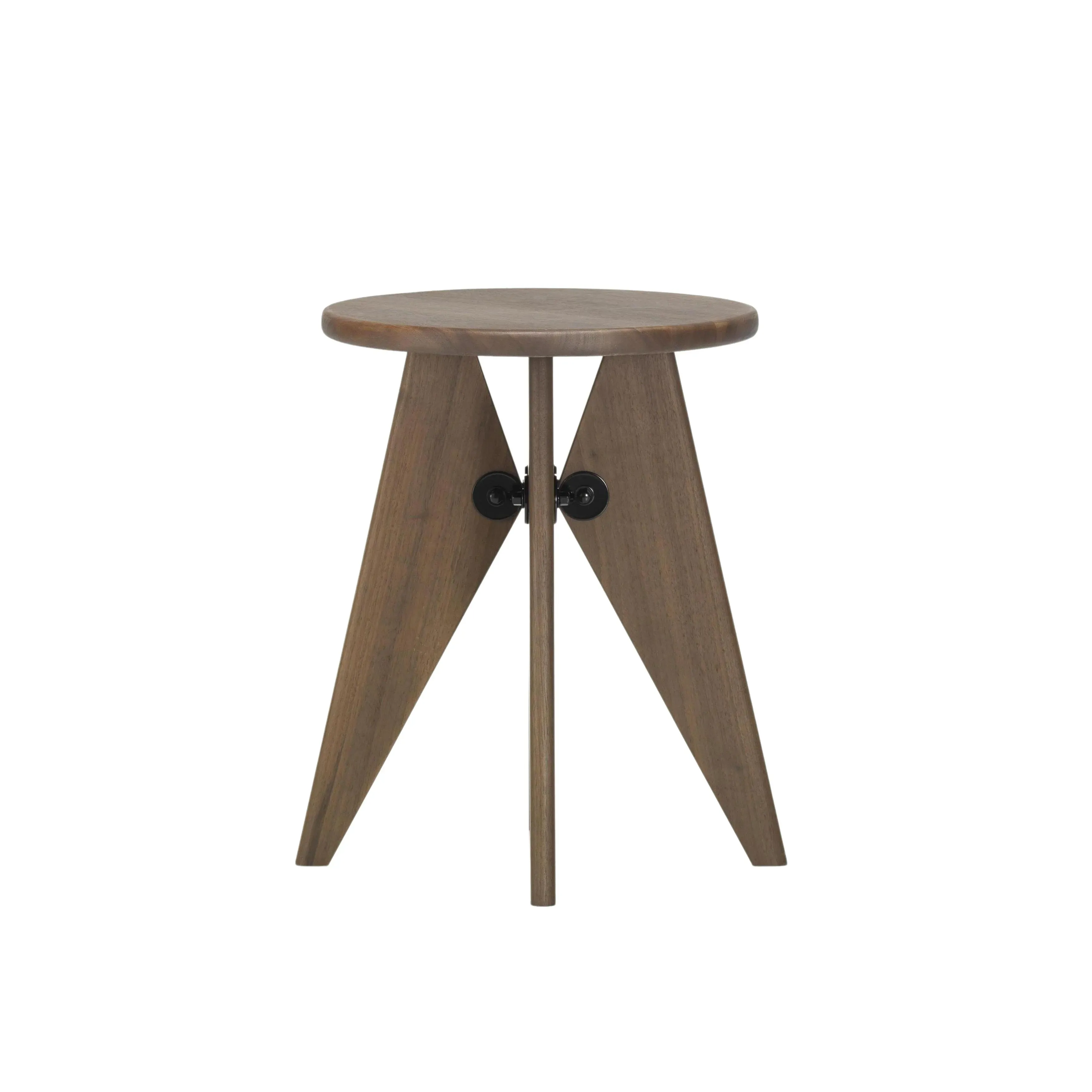 Vitra Tabouret Bois - Noyer américain