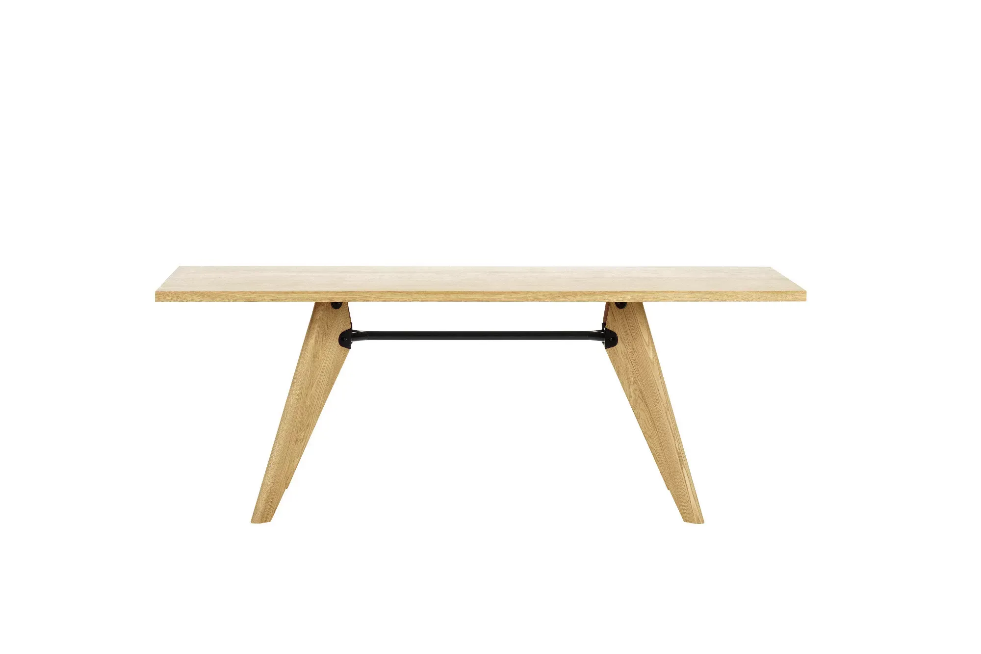 Vitra Table S.A.M. Bois - Chêne massif huilé - XS