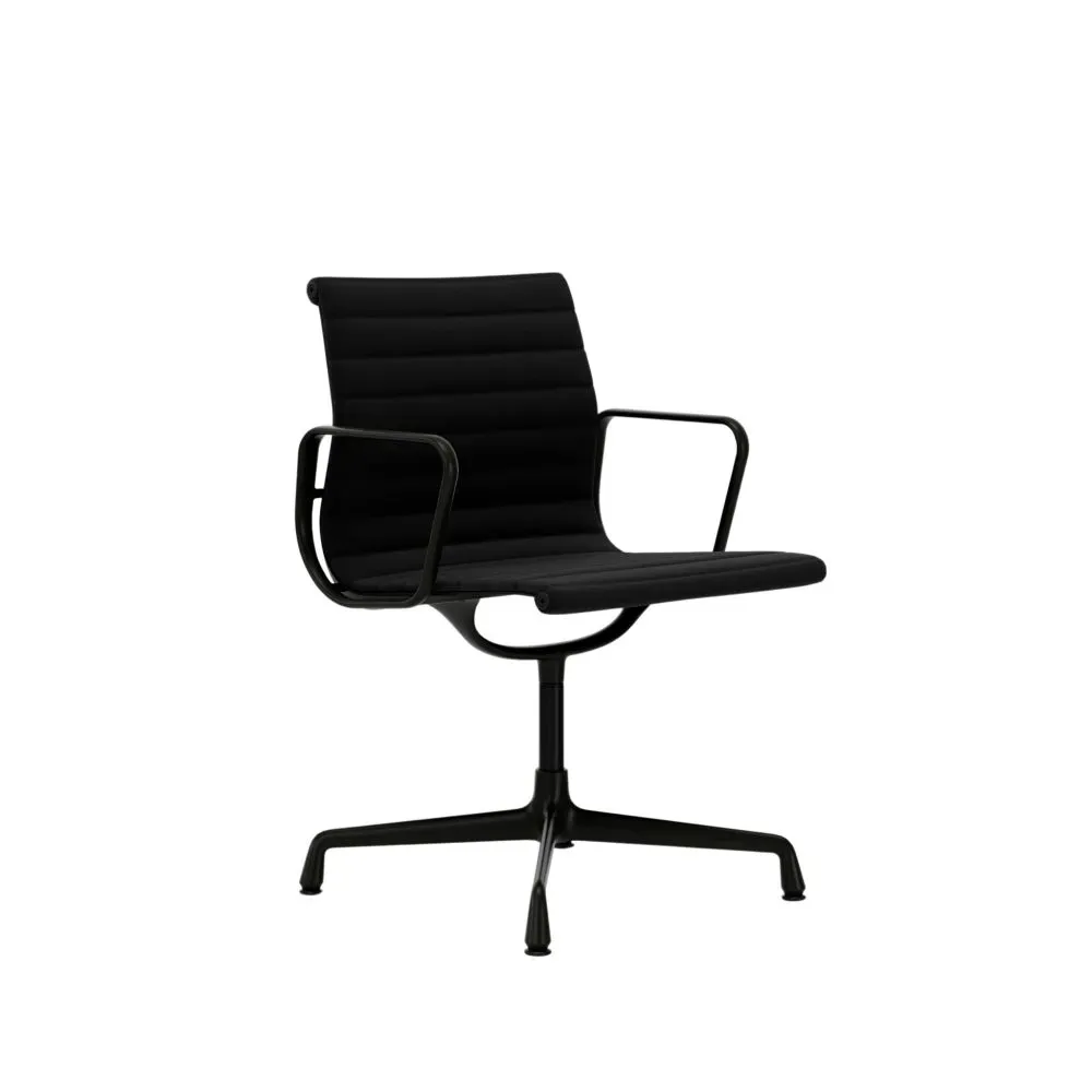 Vitra Chaise en Aluminium - EA 104 - Hopsak - noir - noir profond